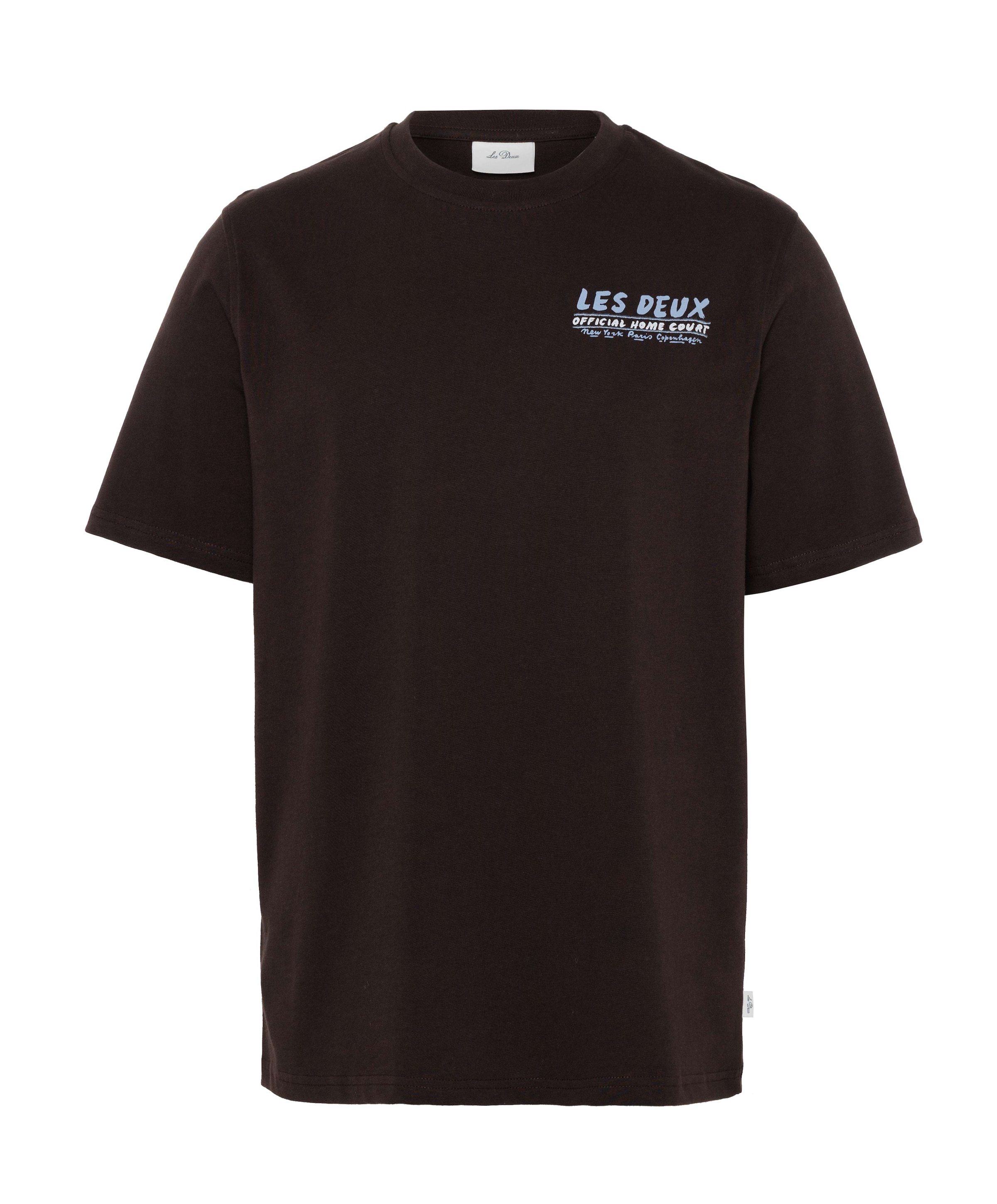 Heren T-shirt bruin