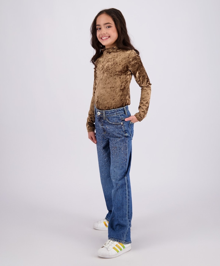 Cassie Stones meisjes jeans blauw