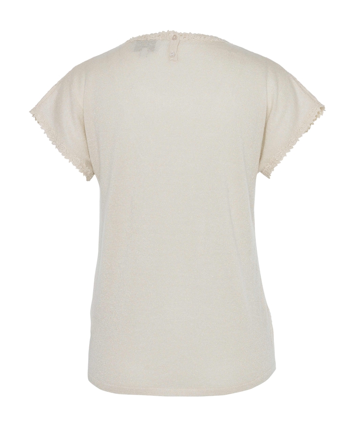 Dames top beige