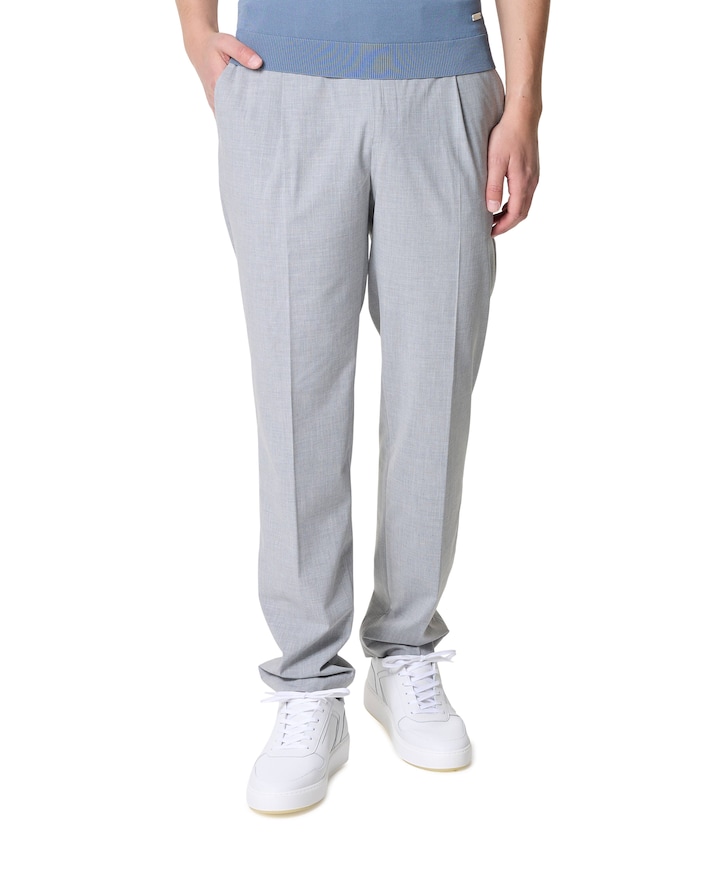 Carlo heren pantalon grijs