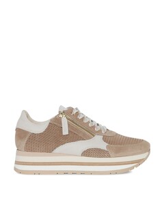 dames sneakers beige