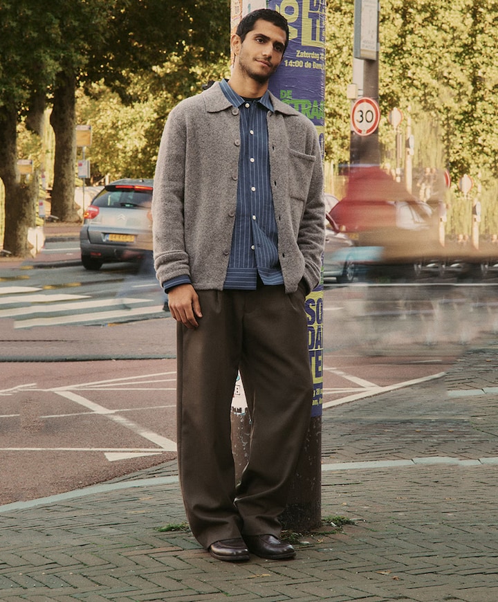 Kay 10006 heren pantalon grijs