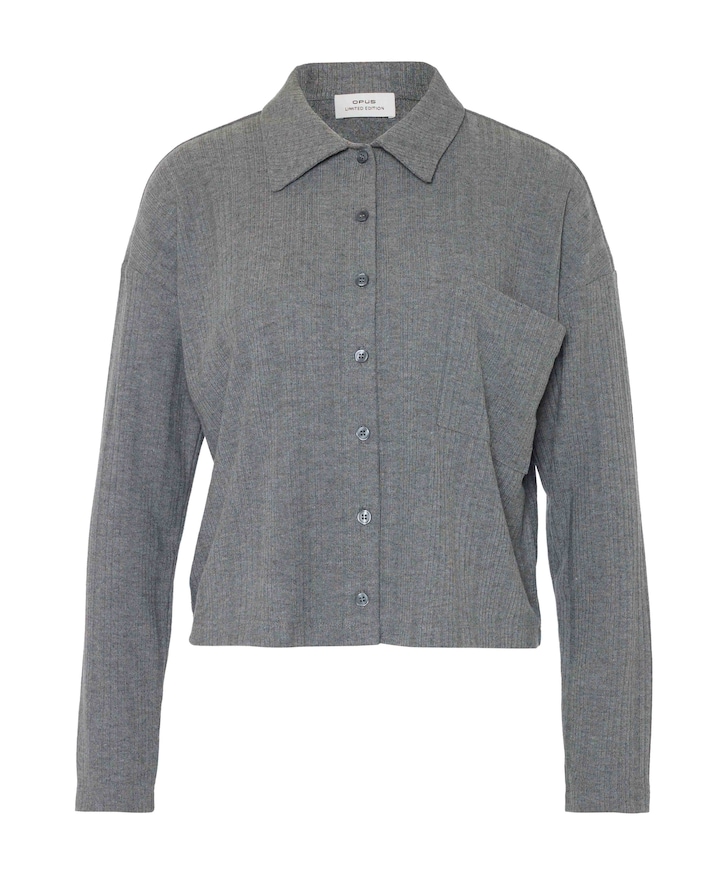 Dames blouse grijs