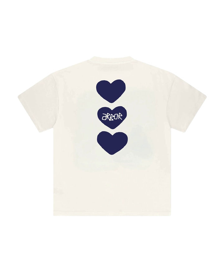 Heren T-shirt blauw