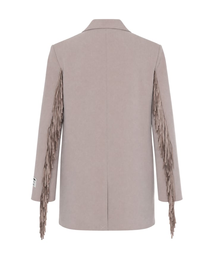 Dames blazer beige