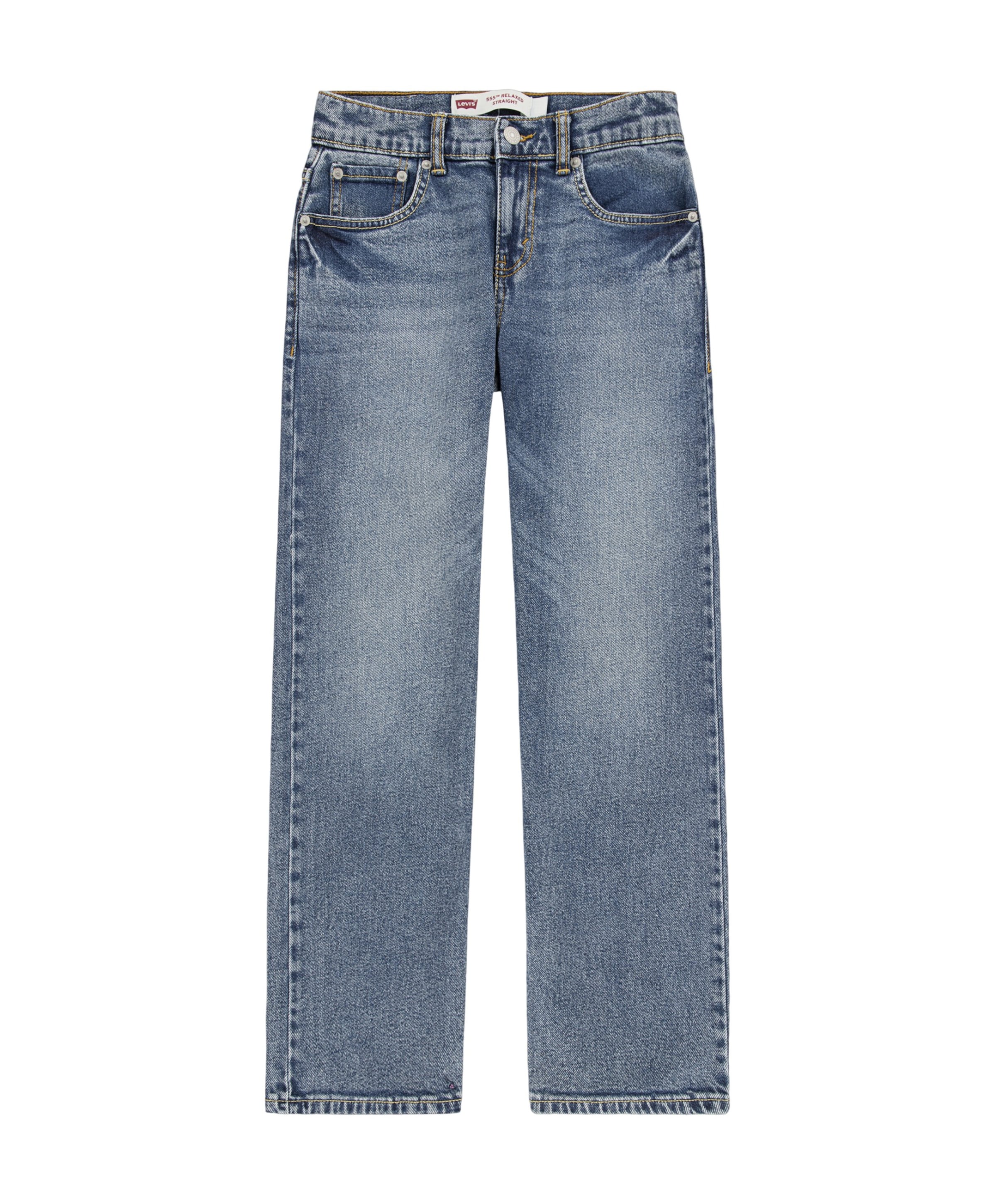 LVB 555 relaxed straight jeans jongens jeans blauw