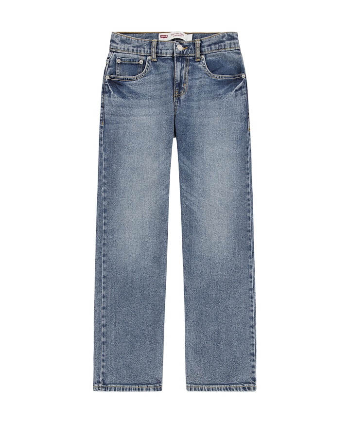 LVB 555 relaxed straight jeans jongens jeans blauw
