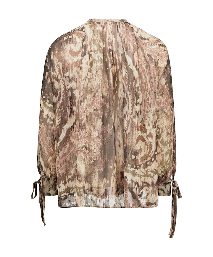 Dames blouse beige