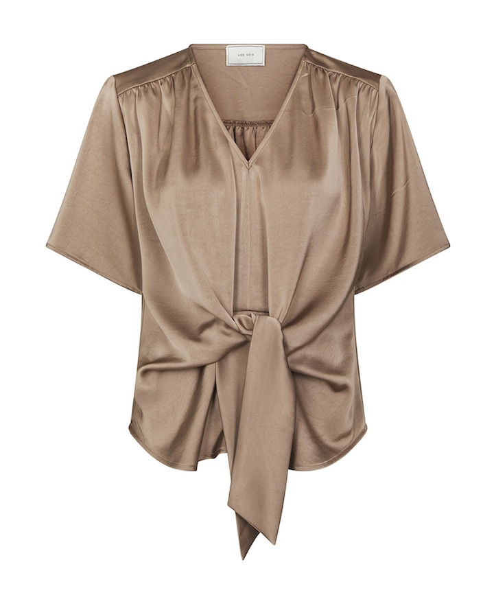 Dames blouse beige
