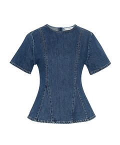 Dames top blauw