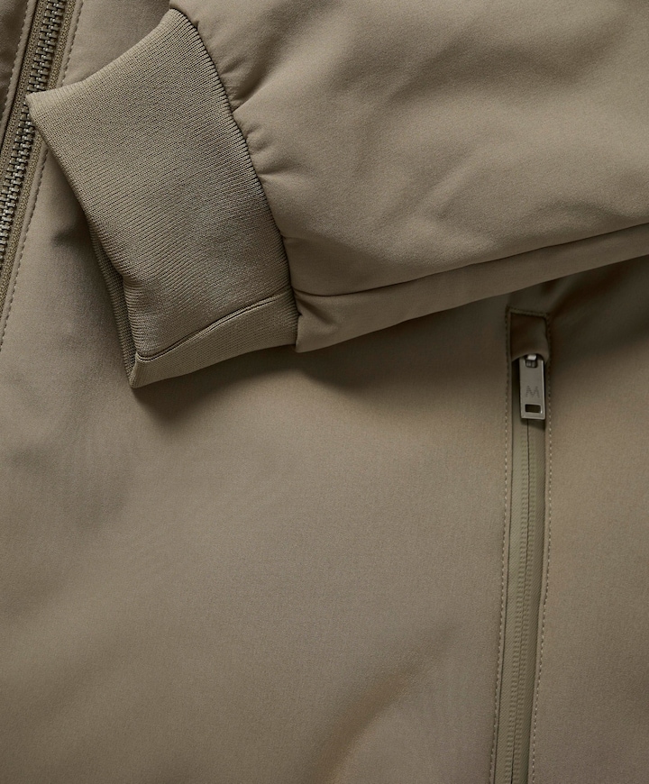 Heren jas beige