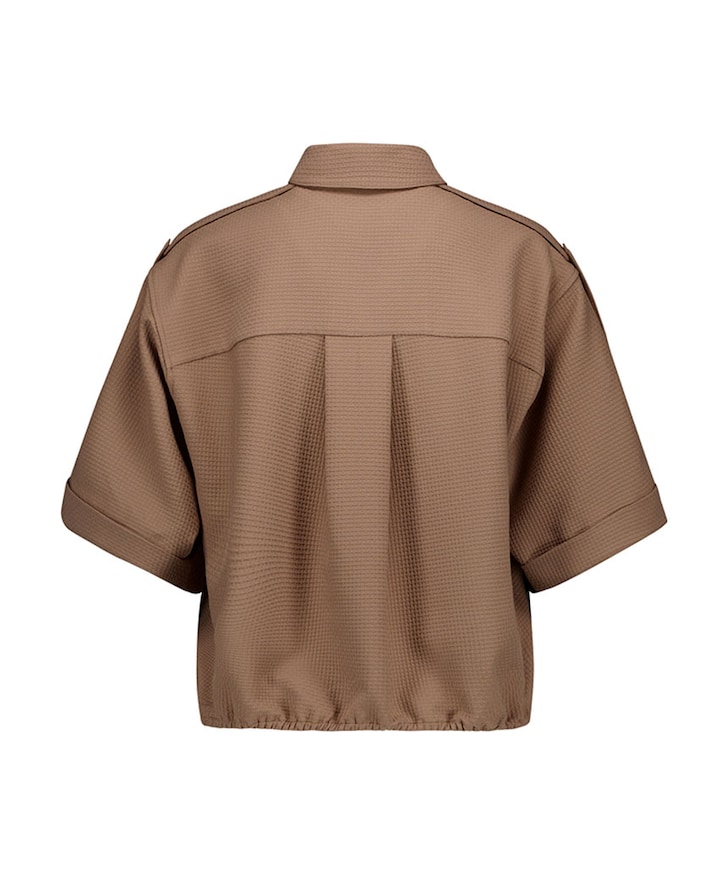 Dames blouse beige