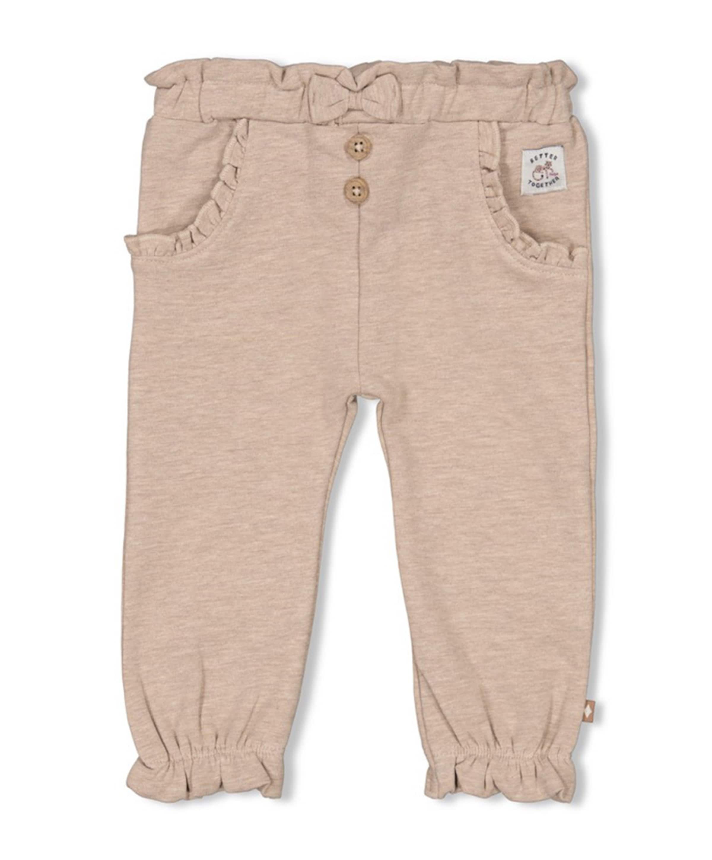 Better together meisjes broek beige
