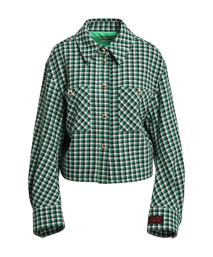 Dames jas groen