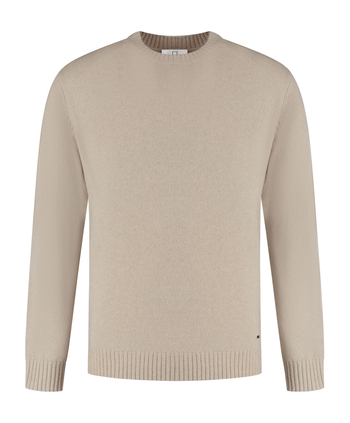 Heren trui beige