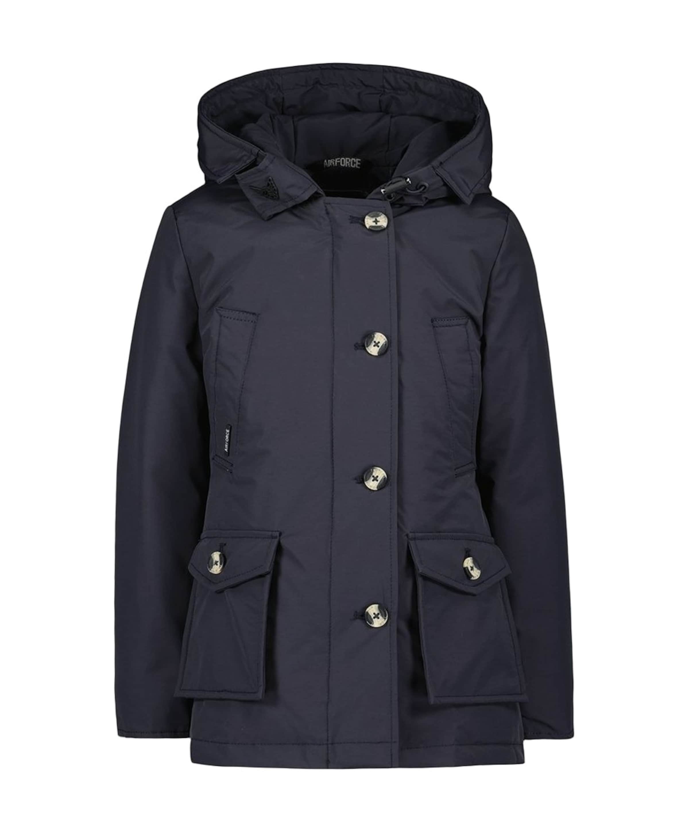 Meisjes jas blauw