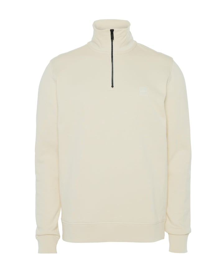 Sweater met rits blauw