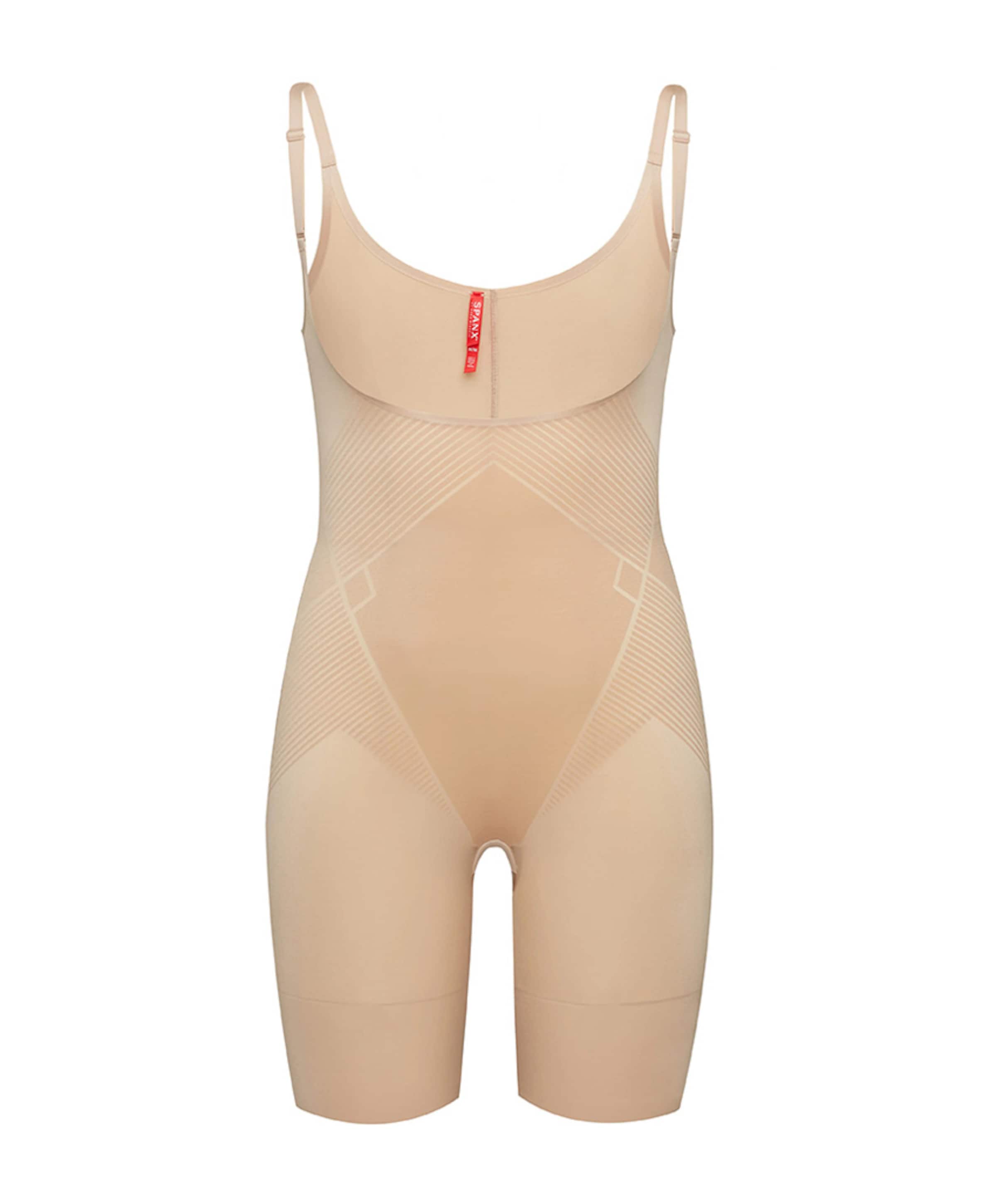 Dames shapewear body beige