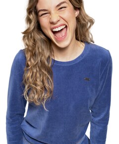Dames huispak blauw