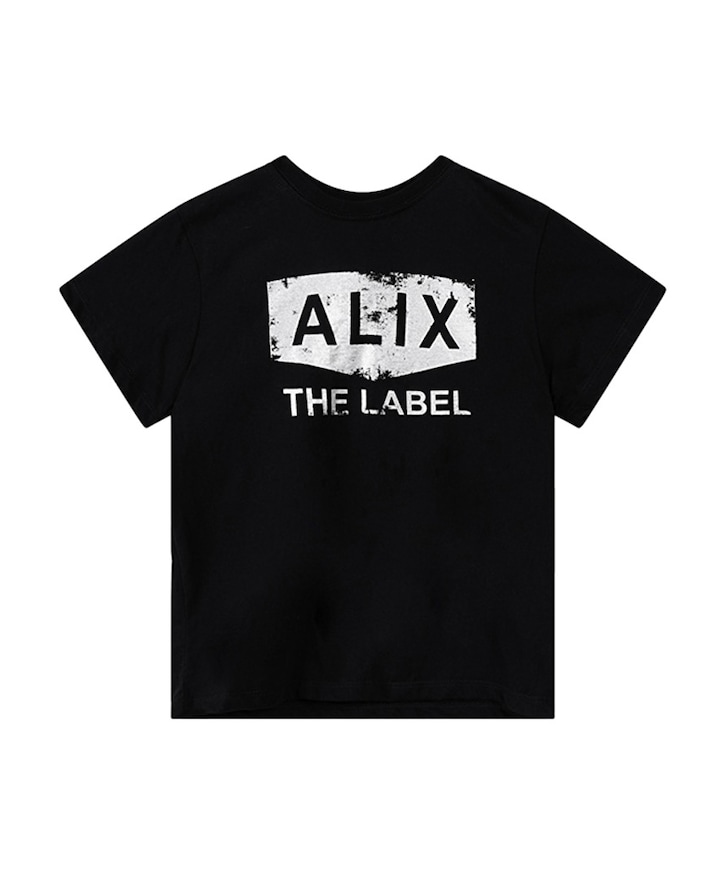 Meisjes t-shirt zwart