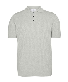 Heren polo grijs