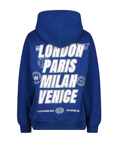 Jongens hoodie blauw