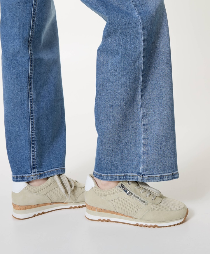 Women Lace-up dames sneakers groen