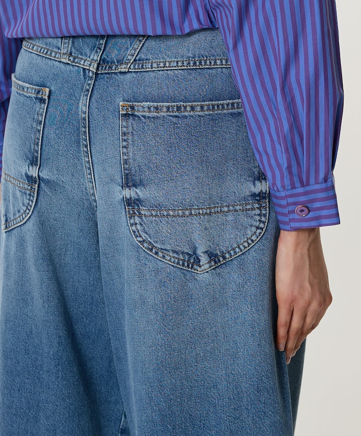 Deni-X jeans blauw