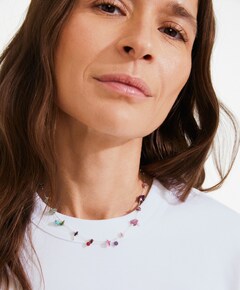 Dames ketting zilver