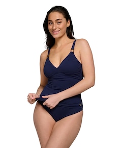 Dames bikinitop blauw