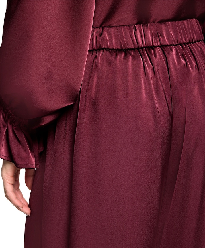 Hose dames broek bordeaux