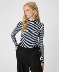 Dames longsleeve blauw