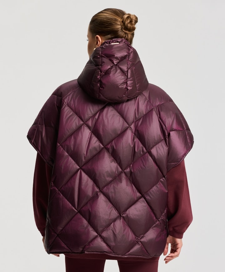 Dames jas bordeaux