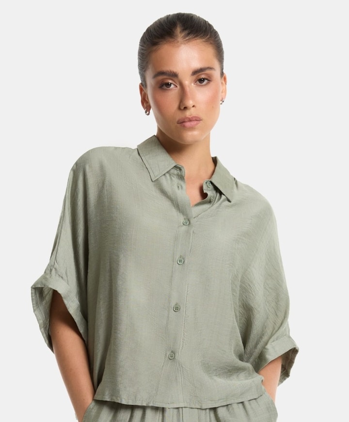 Dames blouse groen