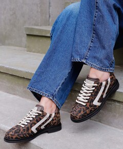 Fae Lois dames sneakers bruin