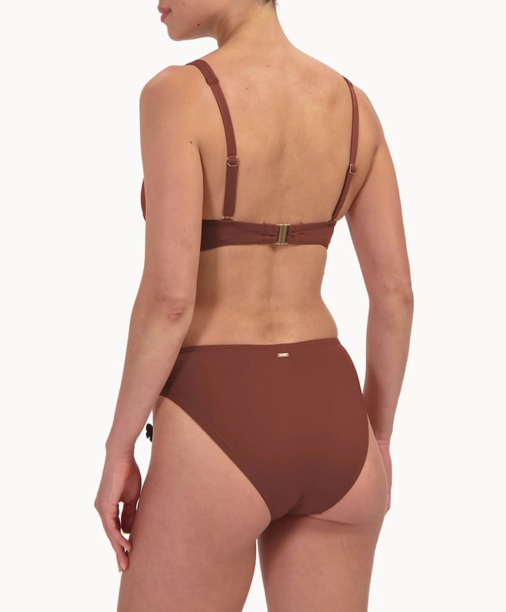 Dames bikinibroekje bruin