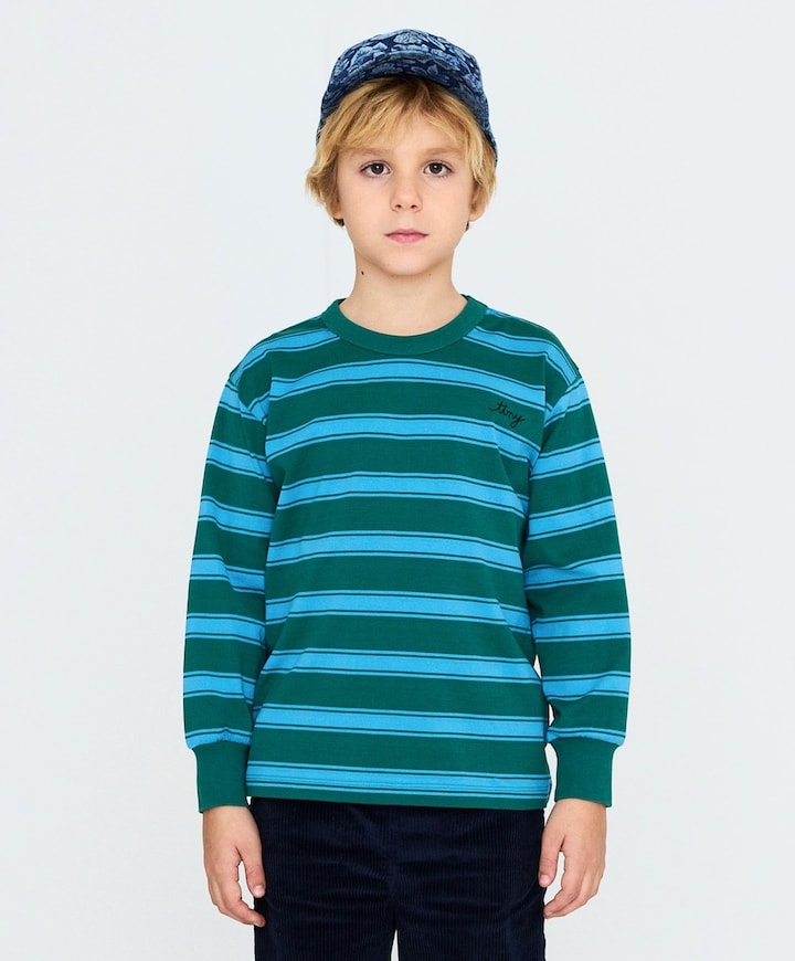 Uniseks longsleeve groen