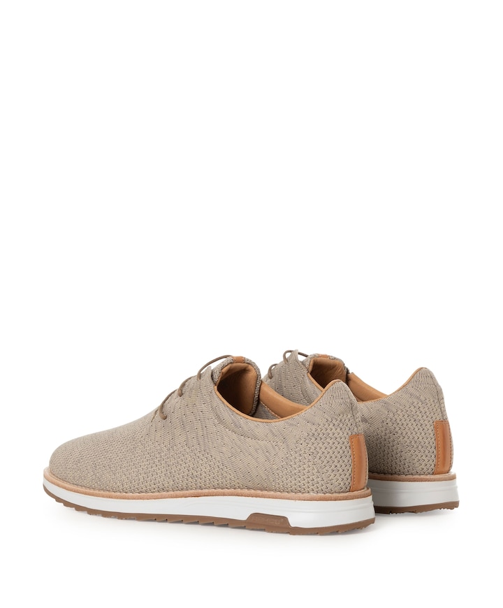 Nolan knit  heren sneakers beige