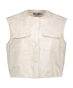Dames gilet ecru