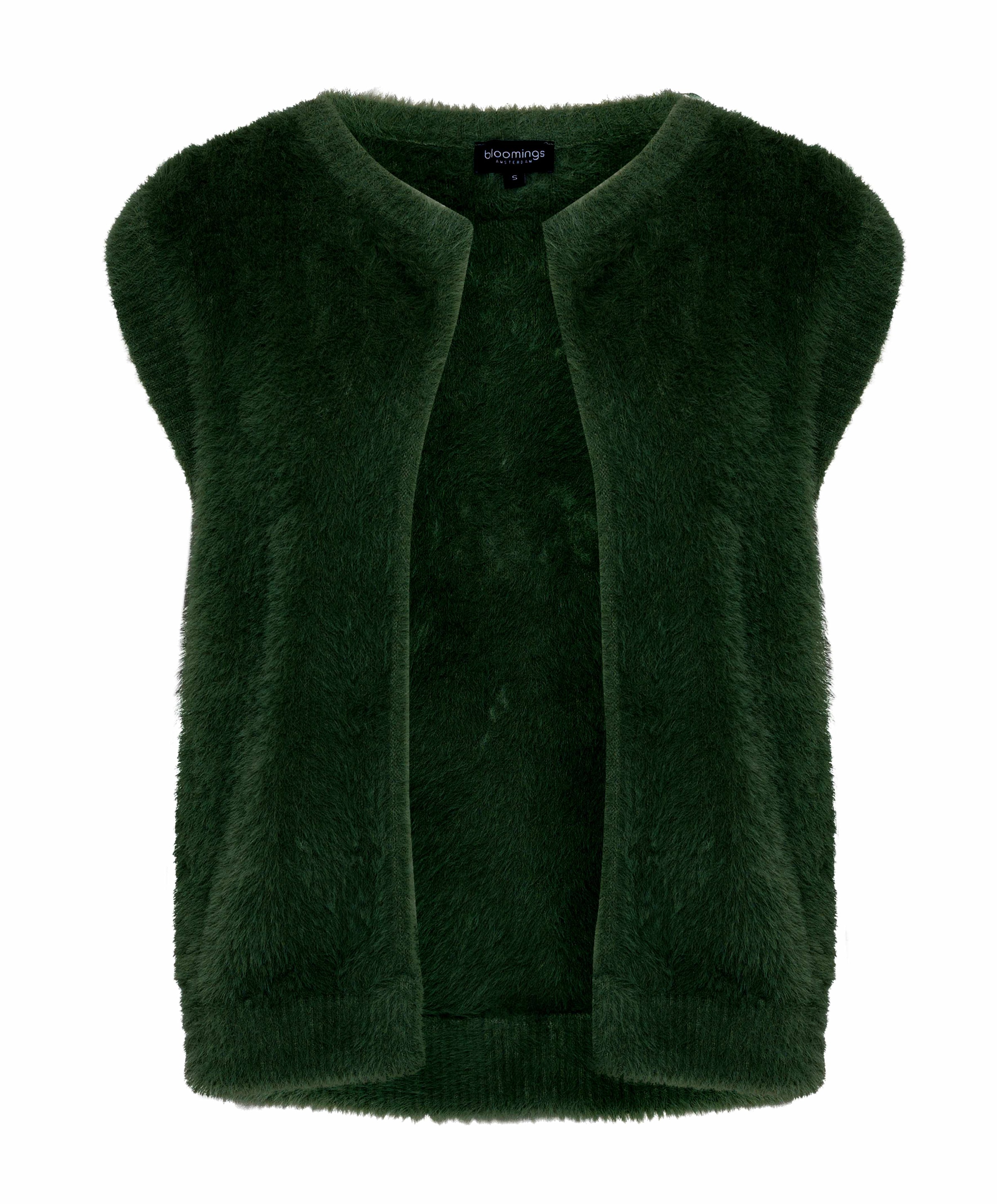 Dames gilet groen