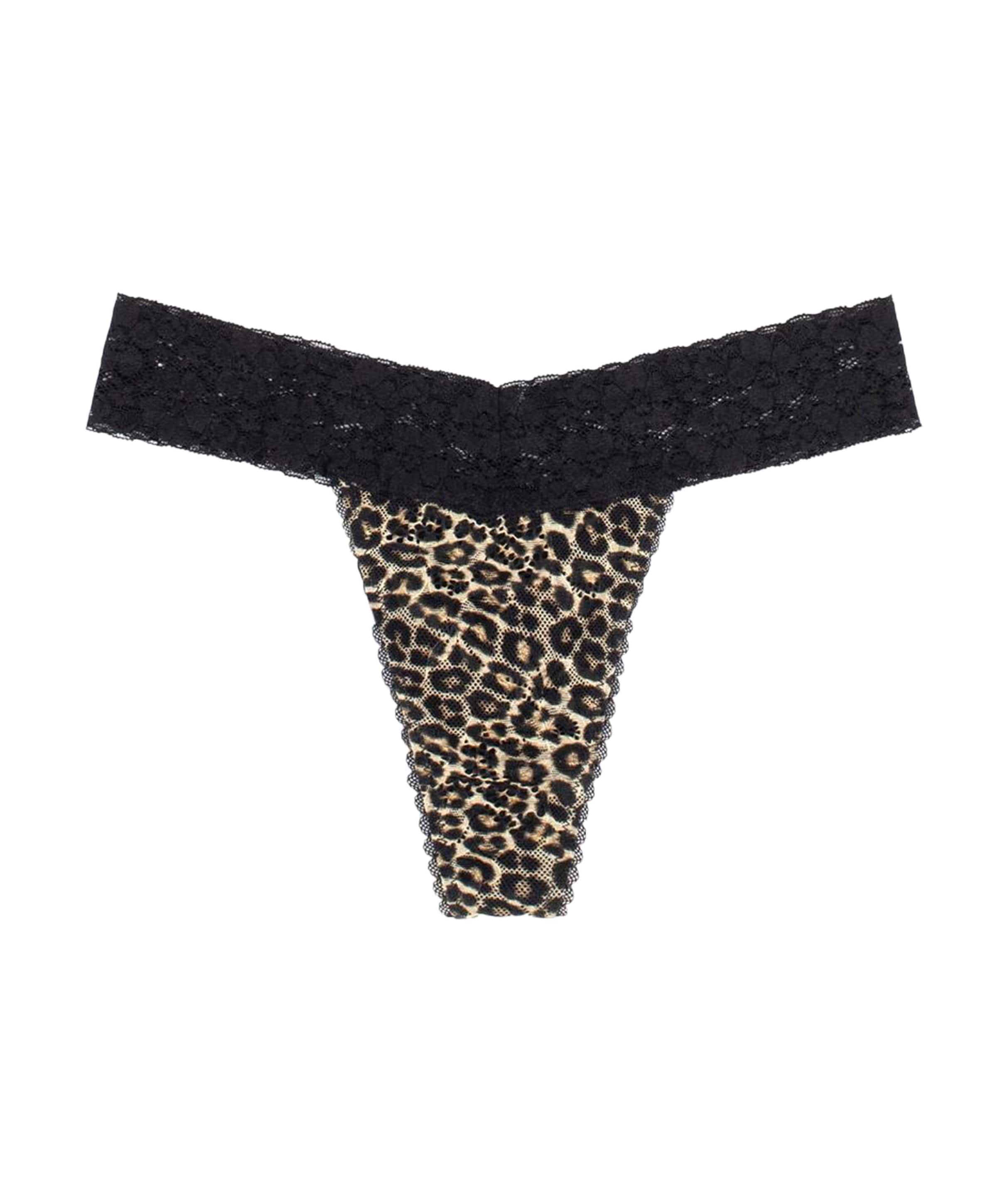Dames string zwart