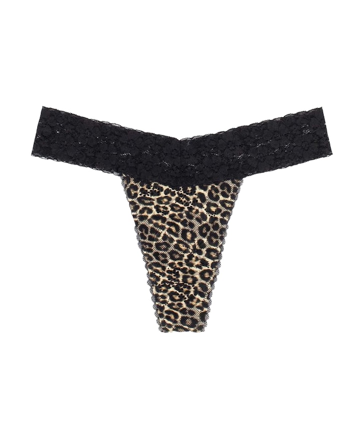 Dames string zwart