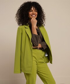 Dames blazer groen