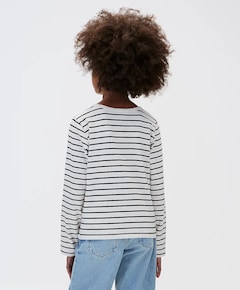 Meisjes longsleeve ecru