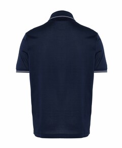 Heren polo blauw