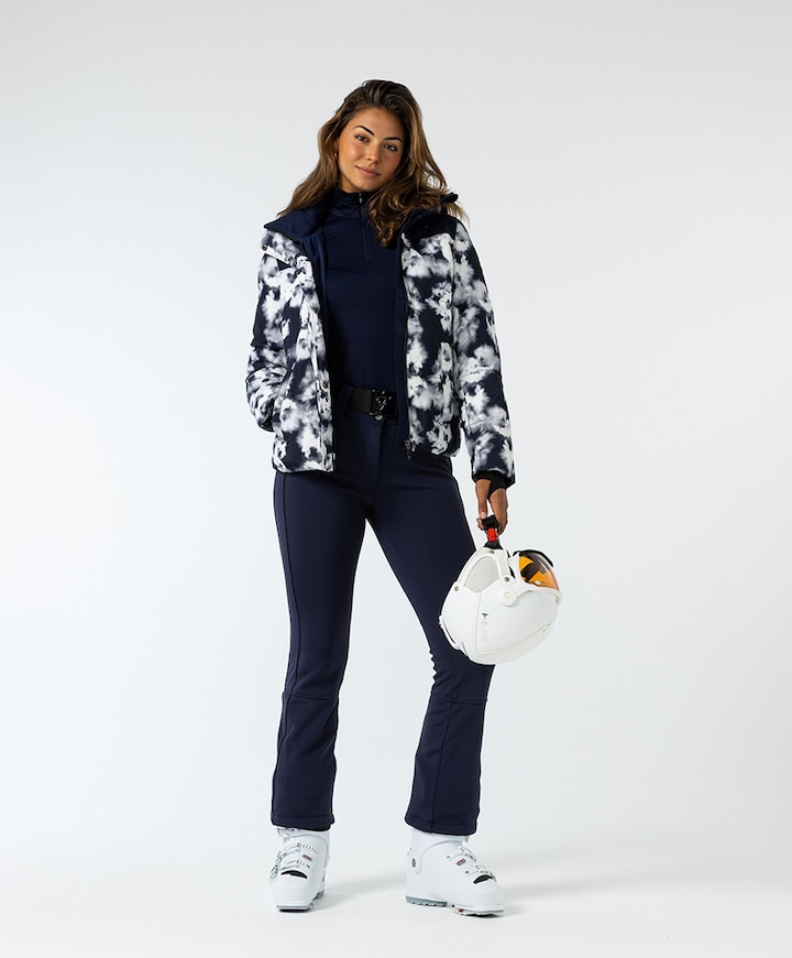 lady skipant dames skibroek blauw