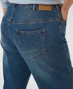 KCninna Cropped Barrel dames jeans blauw