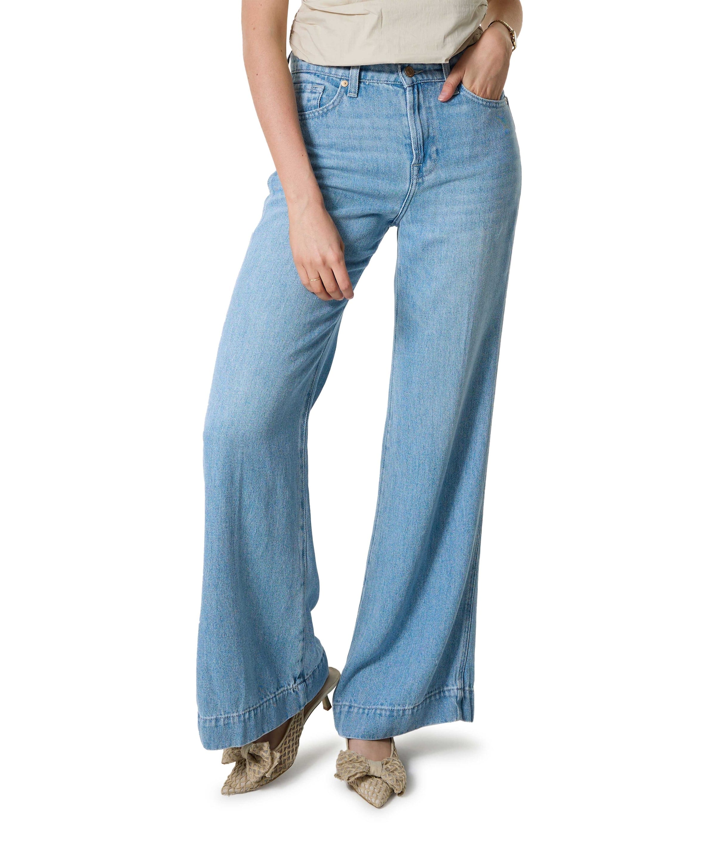 Modern dojo tailorless trendsetter jeans blauw