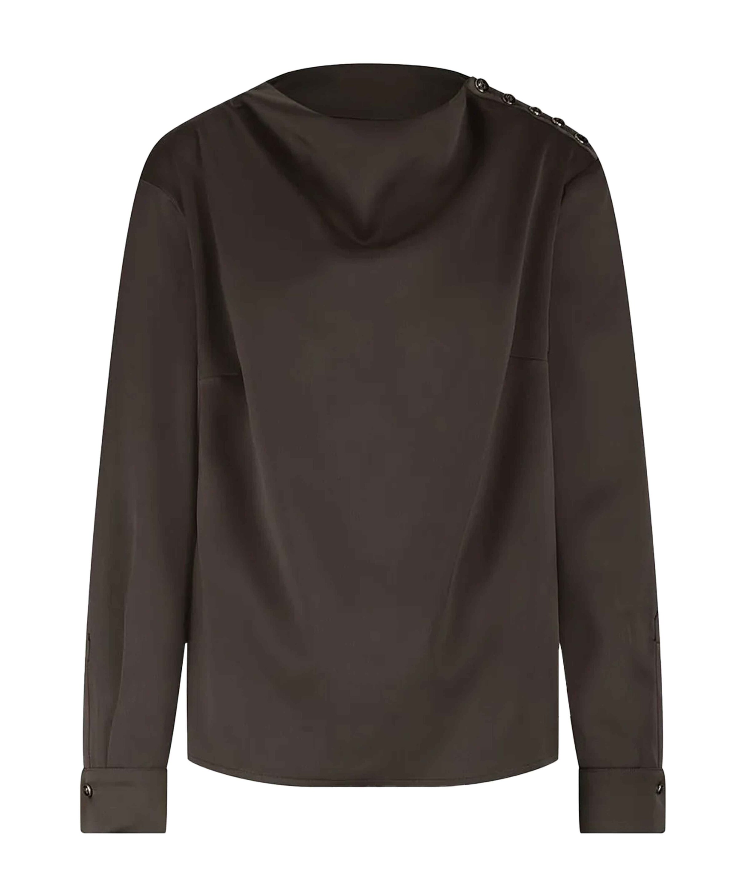 Dames blouse bruin