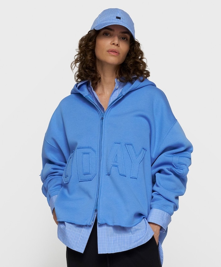 Dames vest blauw
